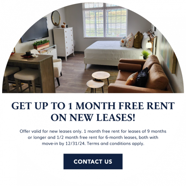 Get Up to 1 Month Free Rent on New Leases